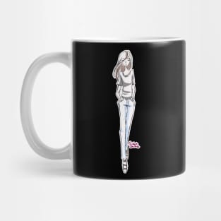 Fashion Illustration Babe 1 Mug